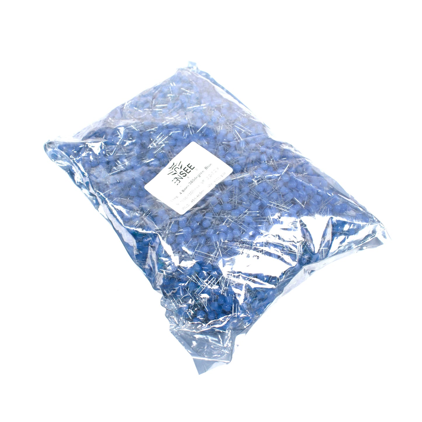 4.8mm 360 Degree Blue Diffused LED(1000-1200mcd) (Pack of 4000)