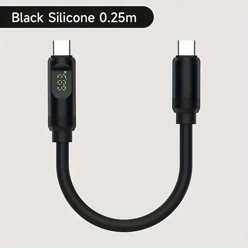 Thunderbolt 240W USB C to USB C Fast Charging Cable