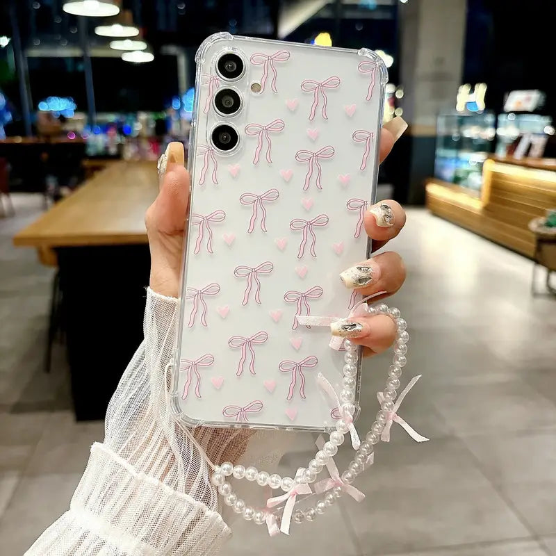 Bow Charm Cute Ribbons Phone Case - Samsung
