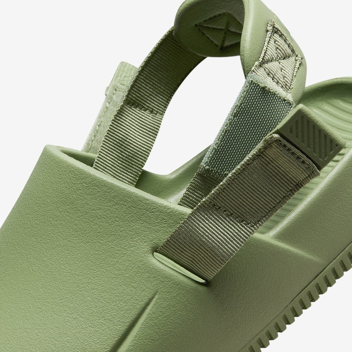 Nike | CALM MULES { OIL GREEN/OIL GREEN