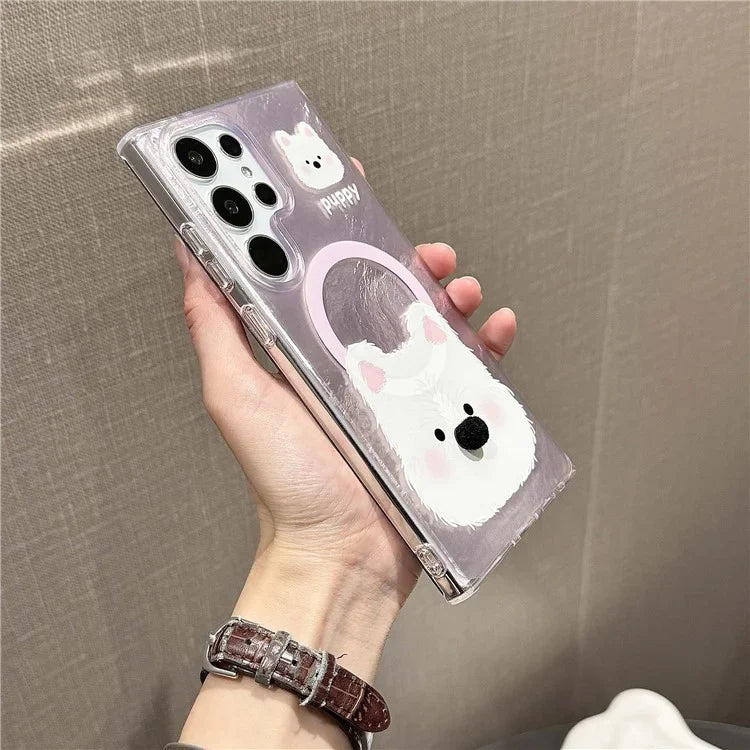 Sweet Heart Melting Puppy Eyes Case- Samsung