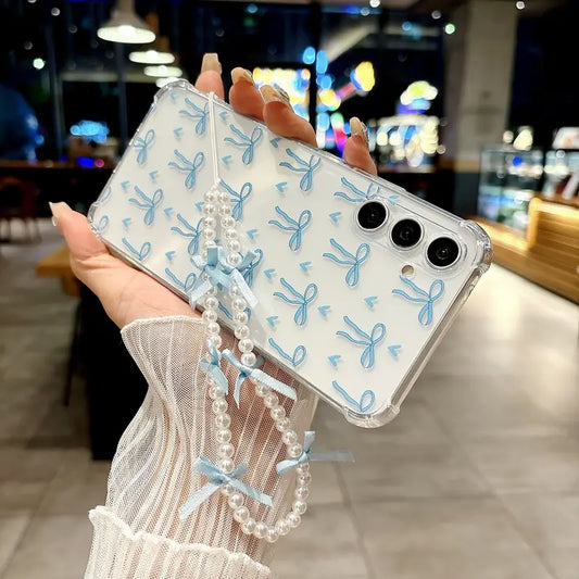 Bow Charm Cute Ribbons Phone Case - Samsung