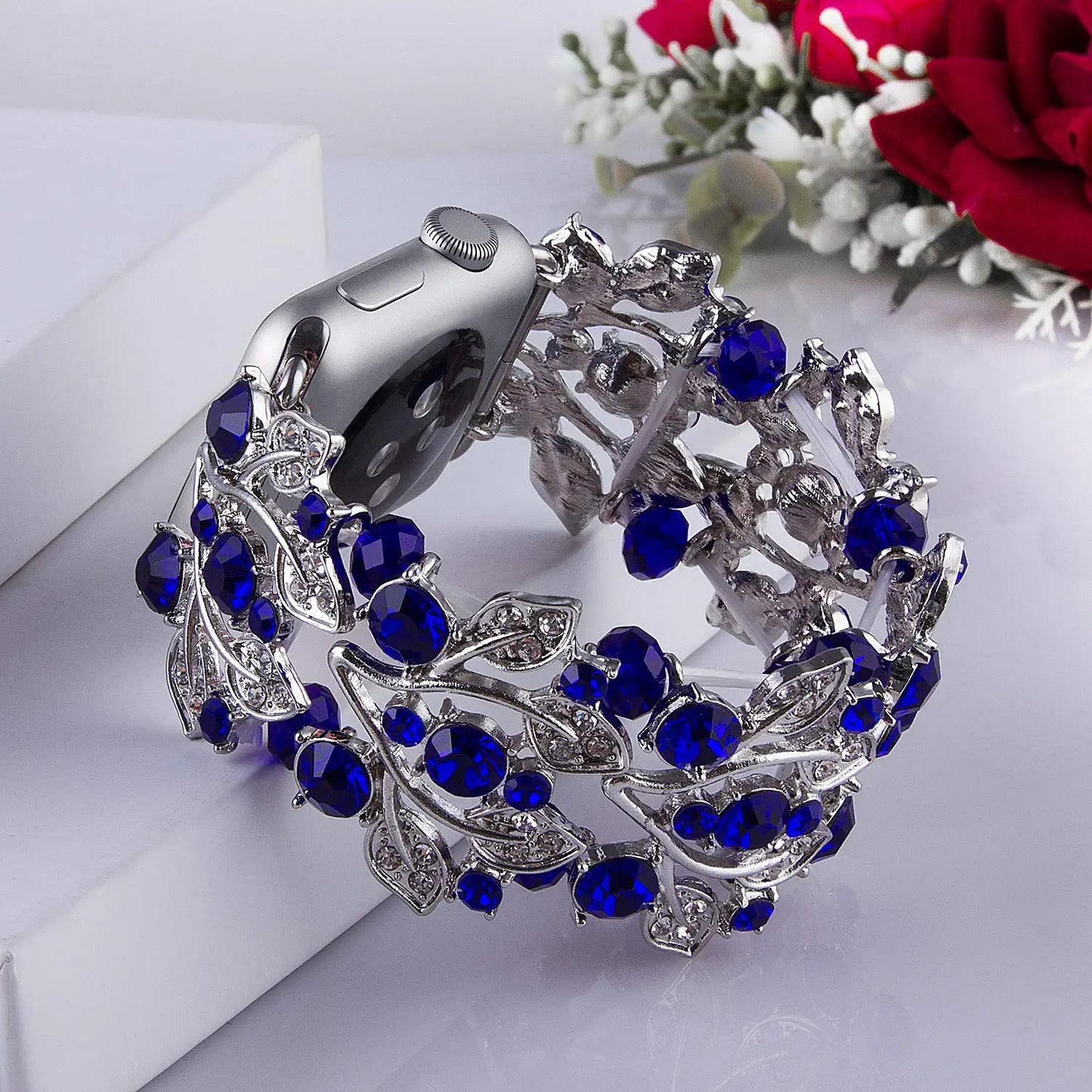 Elegant Rhinestone Bracelet Band for Apple Watch