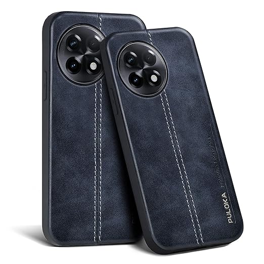 Classic Stitch Leather Mobile Case - OnePlus