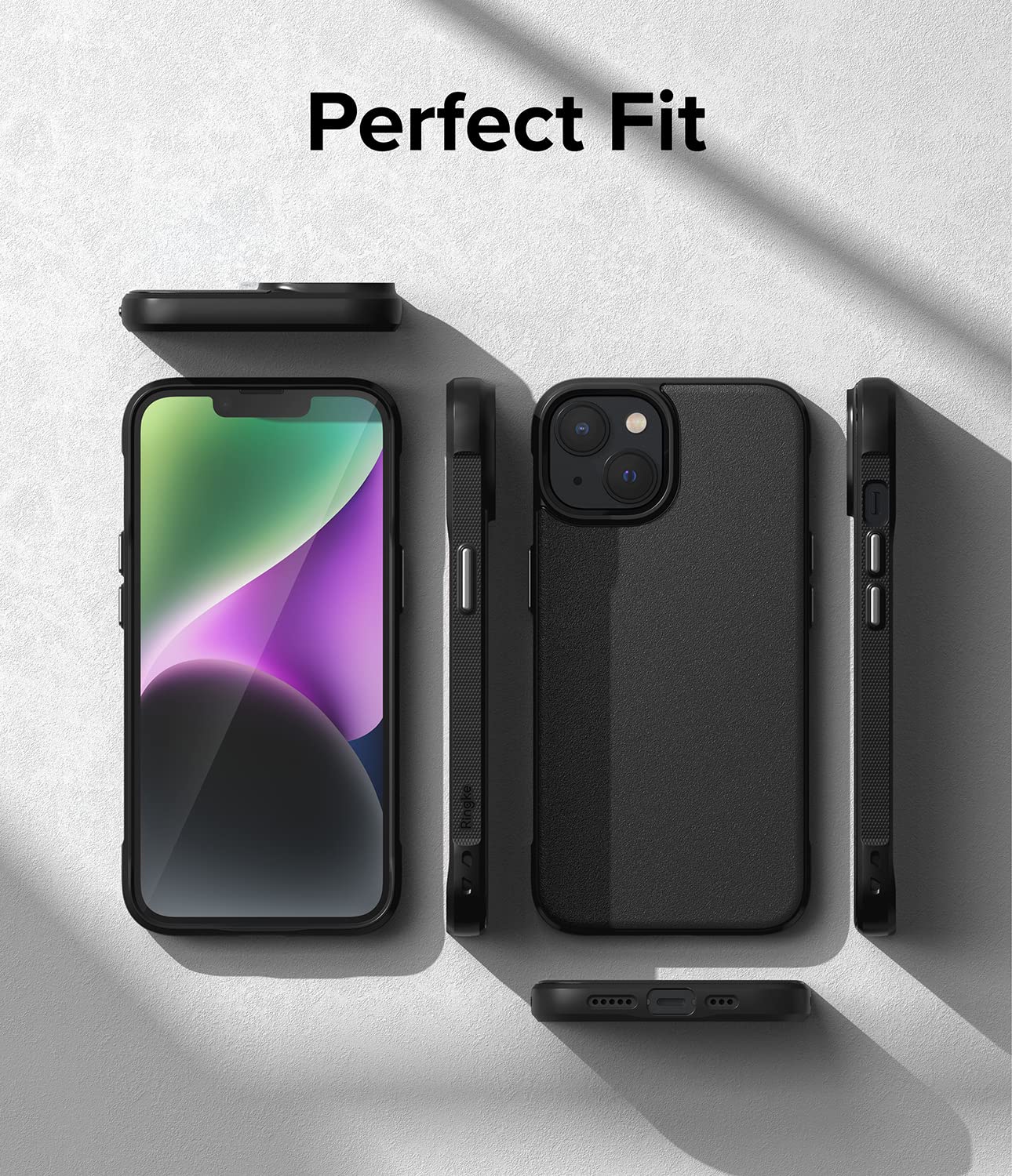 (Refurbished) Apple iPhone 14 Plus Back Cover Case | Onyx - Black