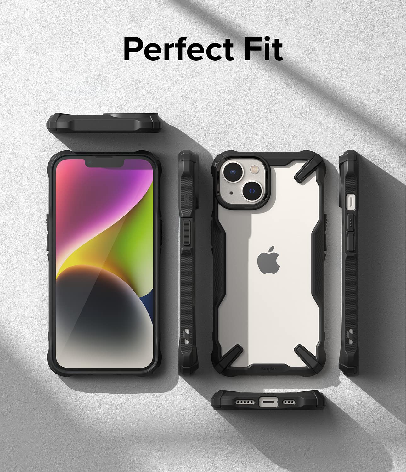 (Refurbished) Apple iPhone 14 Plus Back Cover Case | Fusion X - Black