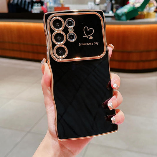 Charming Heart Wave Frame Case - Samsung