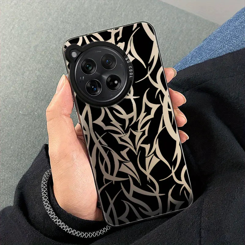 Tribal Noir Pattern Protective Case - OnePlus