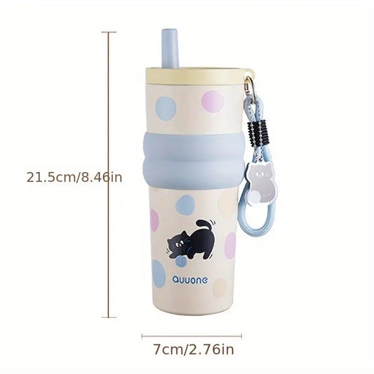 Cute Dot Stainless Steel Travel Tumbler