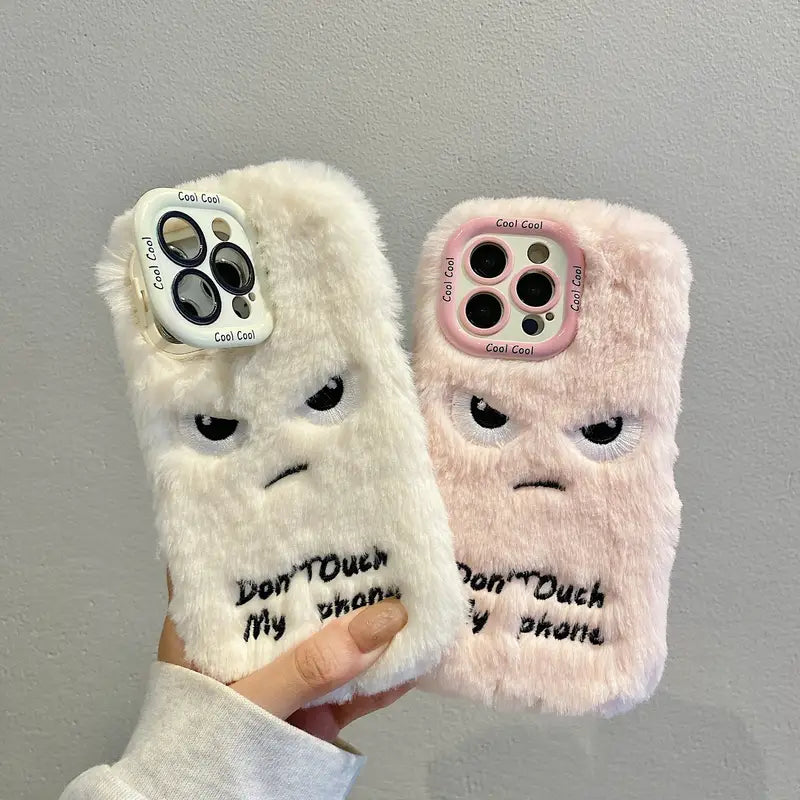 Don't Touch Fluffy Phone Case