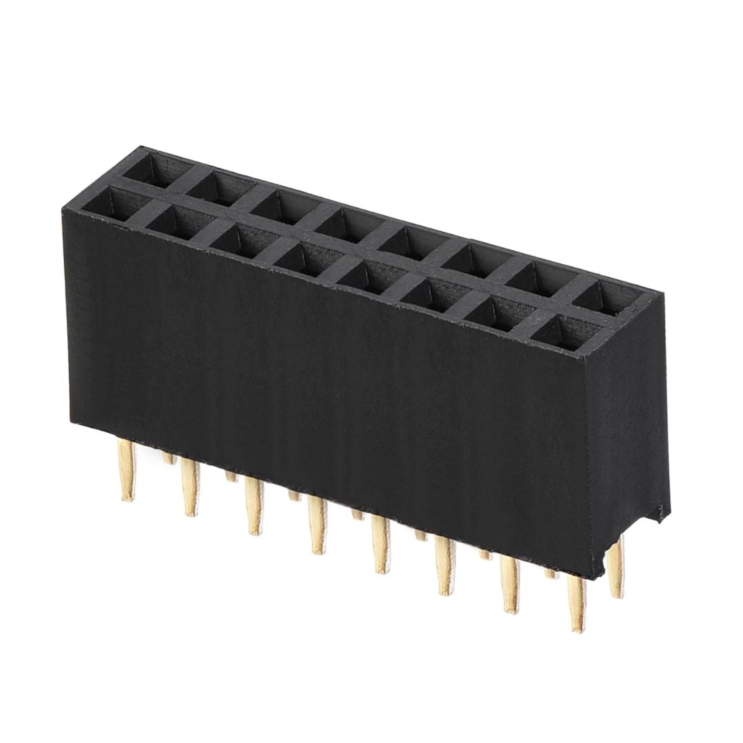 Female Berg Strip 2.54mm Straight Header Pin