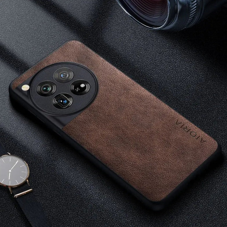 Shockproof Slim Leather Back Case - OnePlus