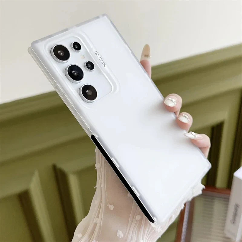 Cool Matte Translucent Shockproof Case - Samsung