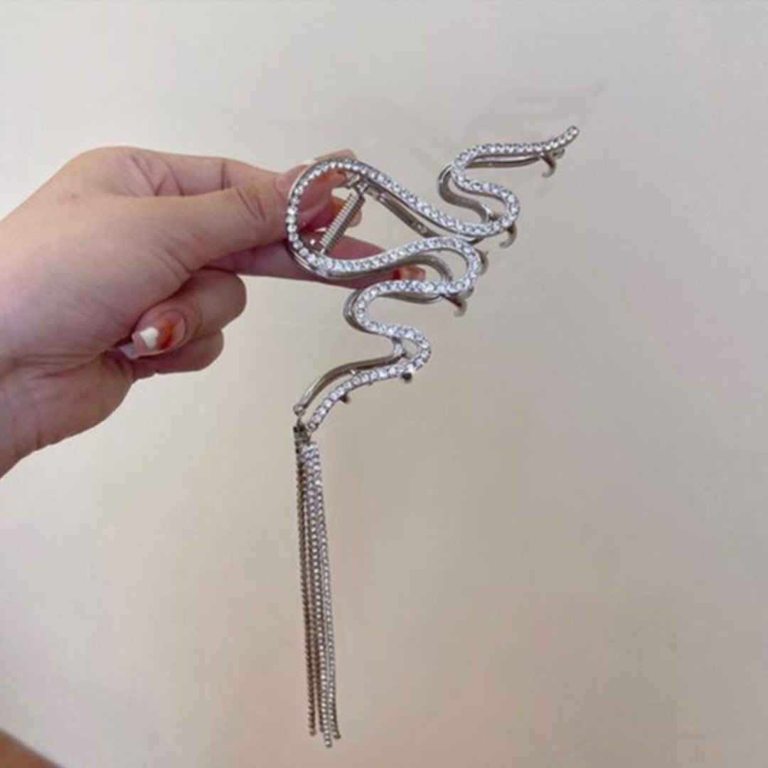 Luxe Tassel Shark Hair Clip
