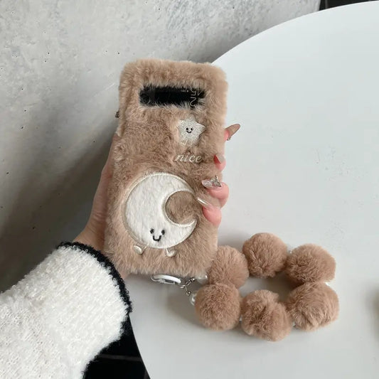 Starry Dream Plush Phone Case - Samsung