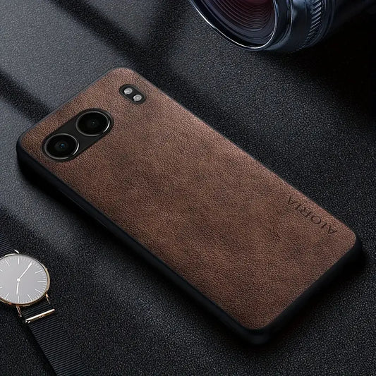OnePlus Nord 4 Premium Retro Luxe Leather Case