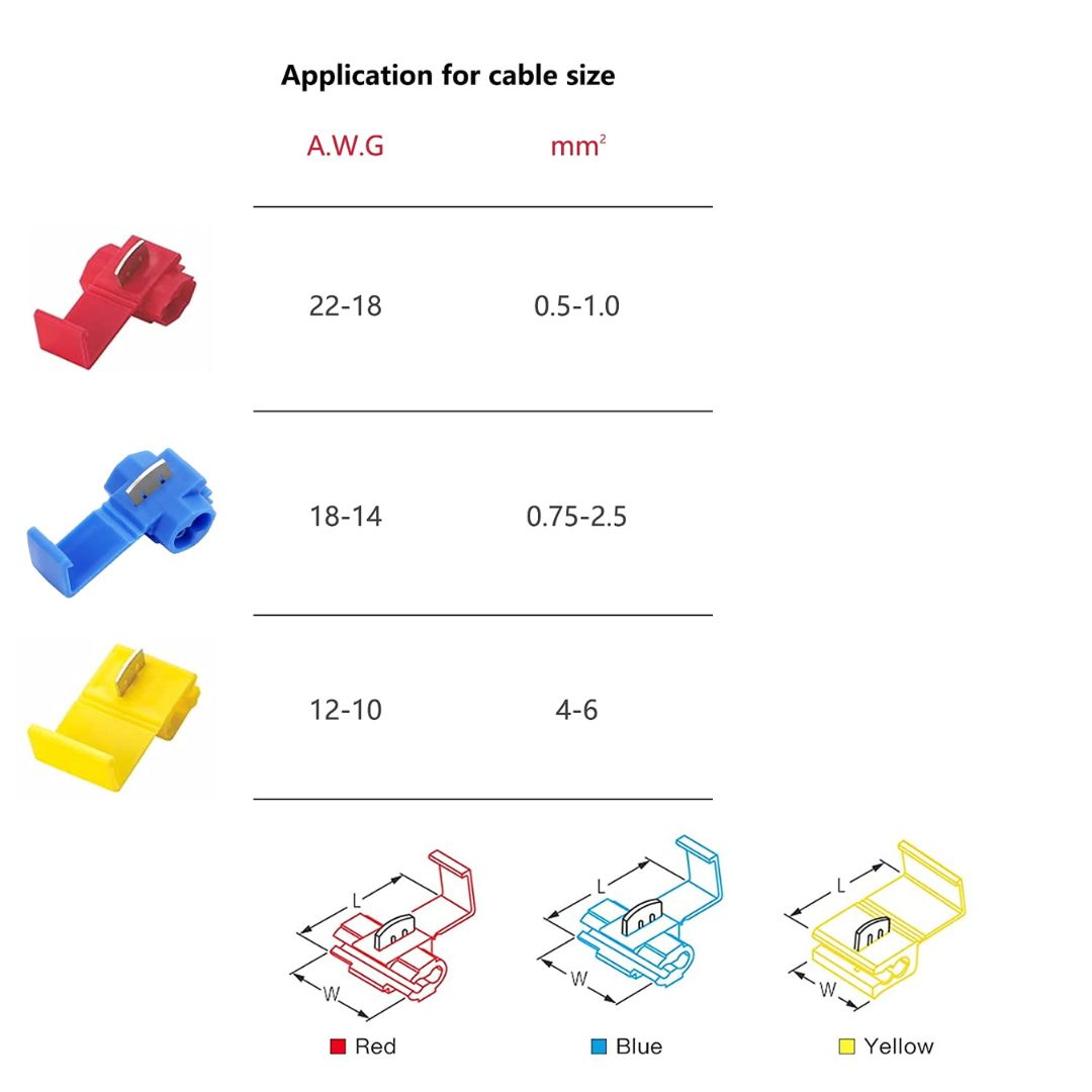 Quick Splice Anti‑Aging Wire Lock Connectors