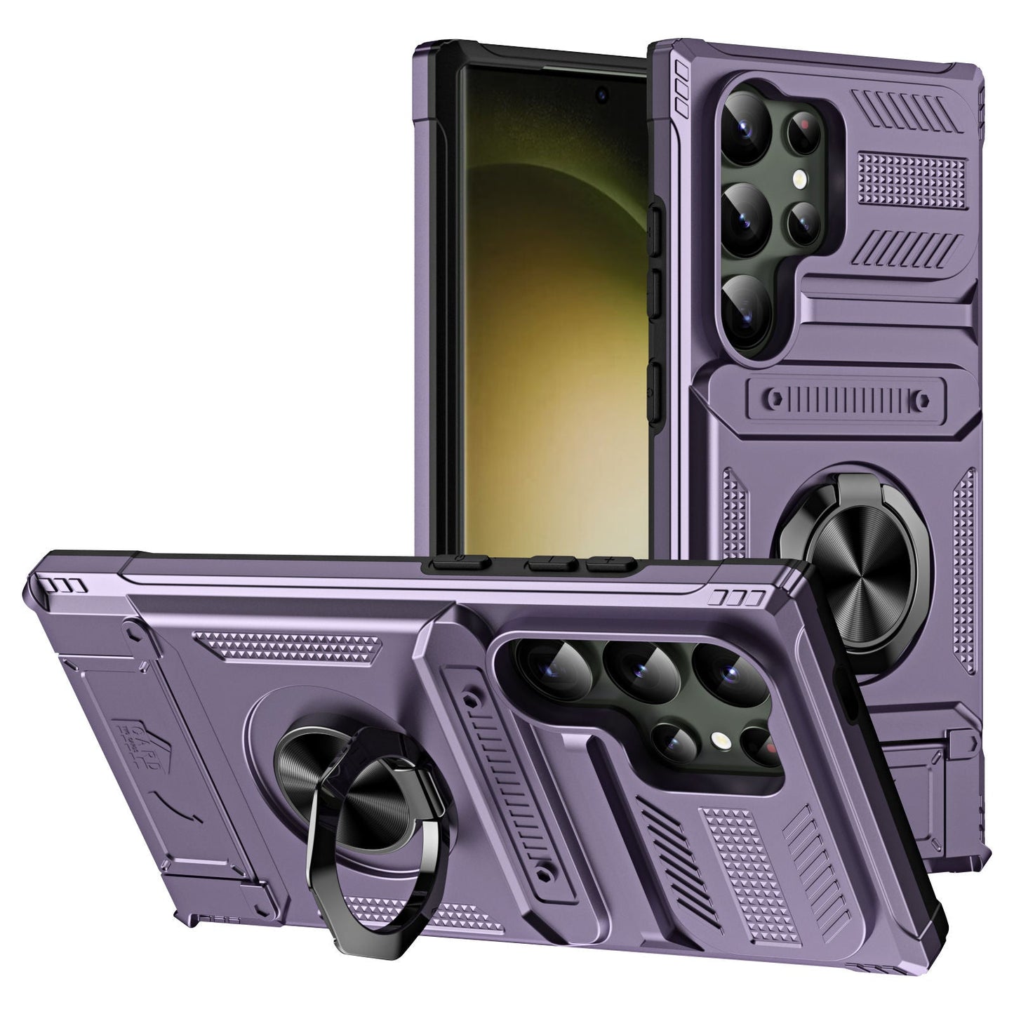 Heavy-Duty Convertible Kickstand Case - Samsung