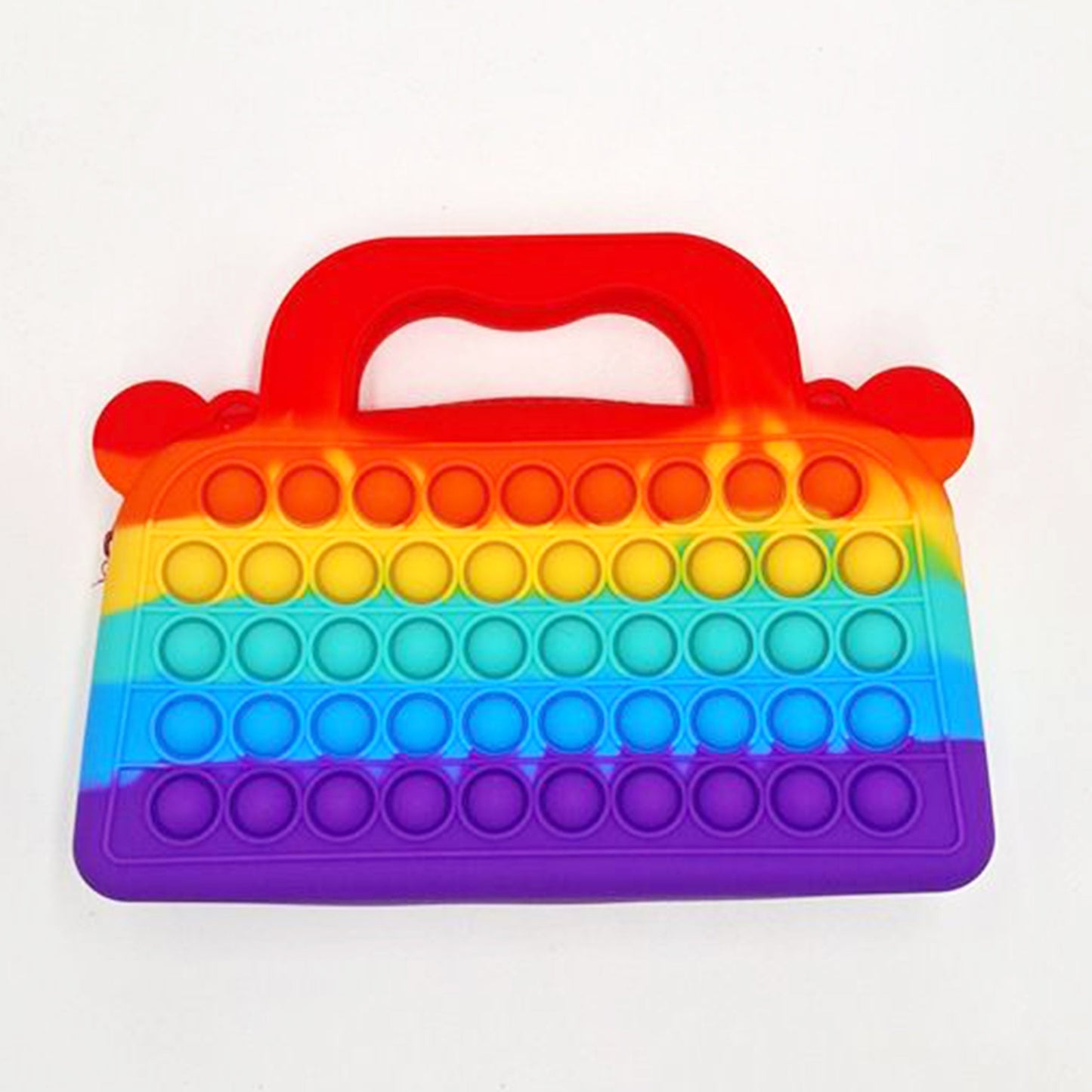 Rainbow Pop It Purse for Girls & Women's
