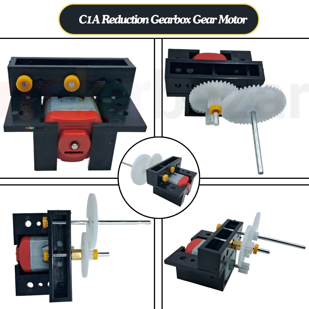 Deceleration Reduction Gearbox Motor for DIY