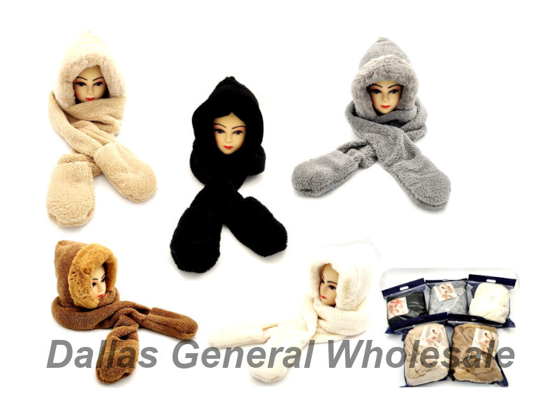 Women's Beanie Pocket Scarf - Assorted