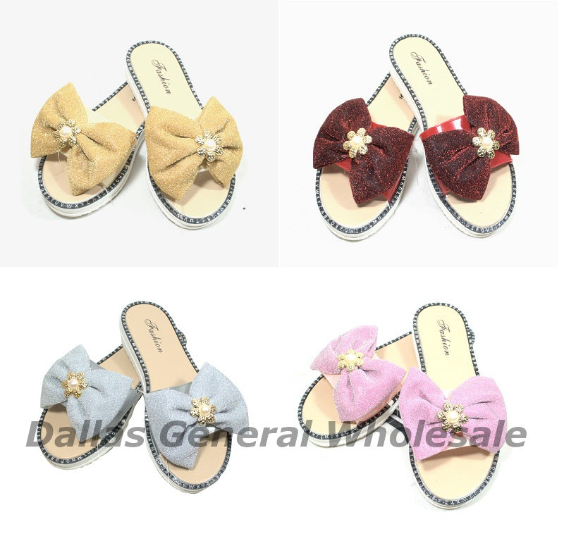 Women's Slip On PVC Sandals Bulk - Assorted