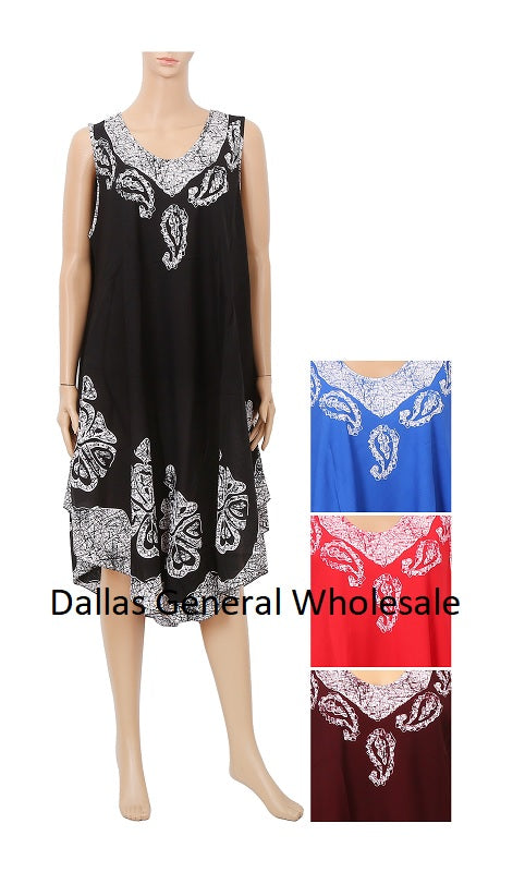 Women's Rayon Umbrella Dresses - Assorted Bulk