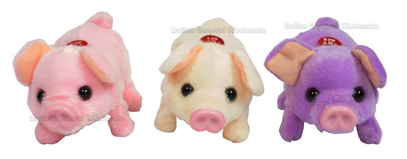 Wholesale Walking Pig Toy With Battery Operated - Assorted
