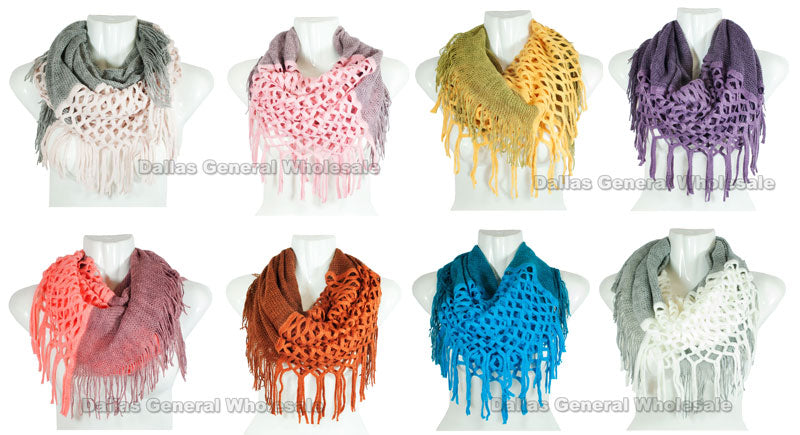 Winter Fashion Scarves For Women's Bulk - Assorted