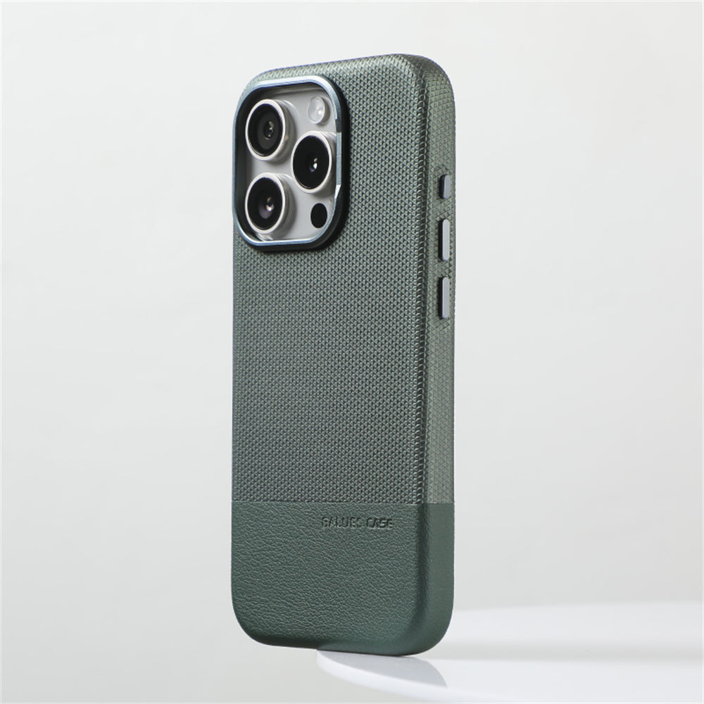 Prestige Business Textured Leather Case - iPhone