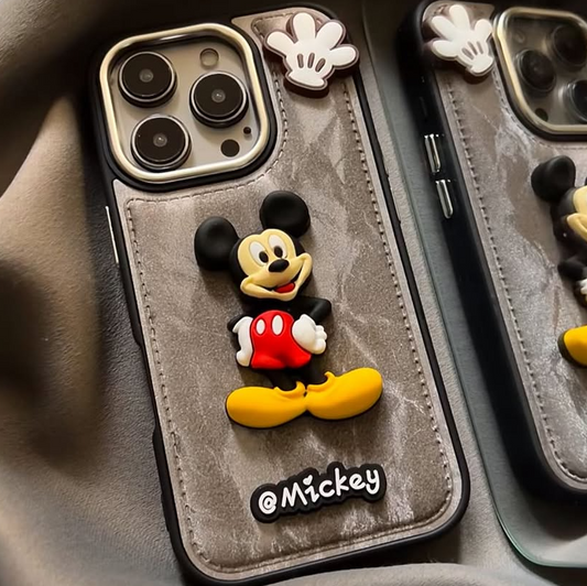 Vintage Embossed Cartoon Case