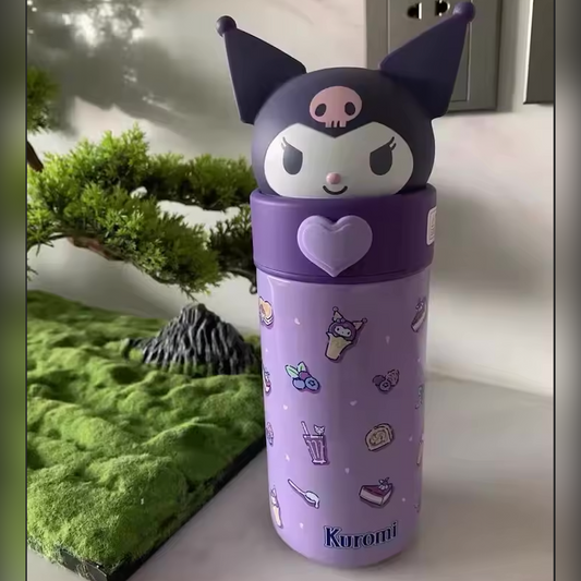 Quirky Kawaii Character Insulated Tumbler