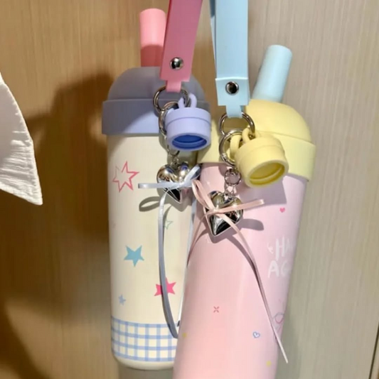 Girly Glam Insulated Tumbler With Charm