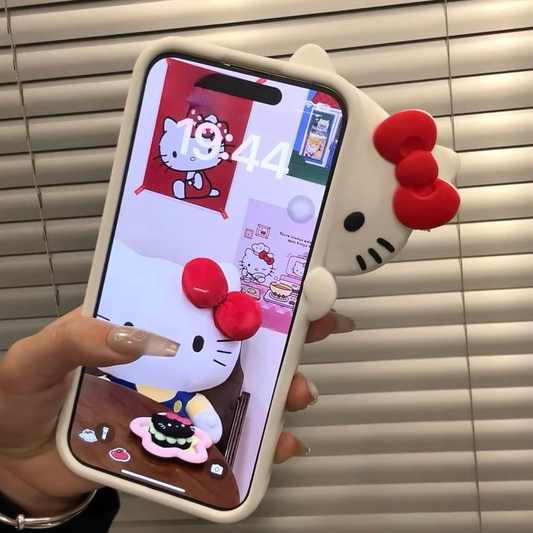 Cute Hello Kitty 3D Case