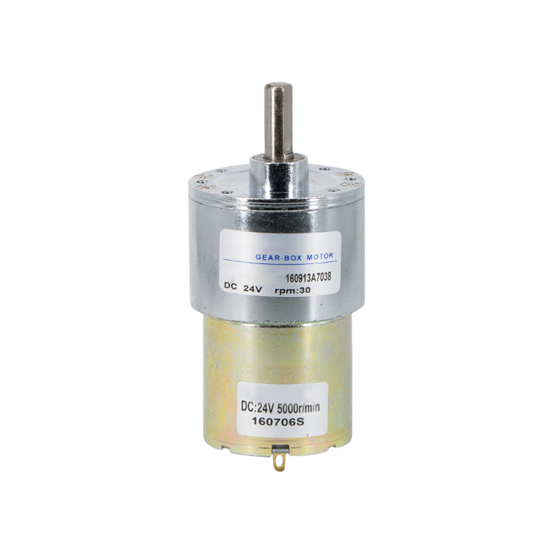 DC 24V 155RPM 42mm Diameter GB42 Geared Industrial Grade Highly Reliable and Full Copper Side Shaft motor