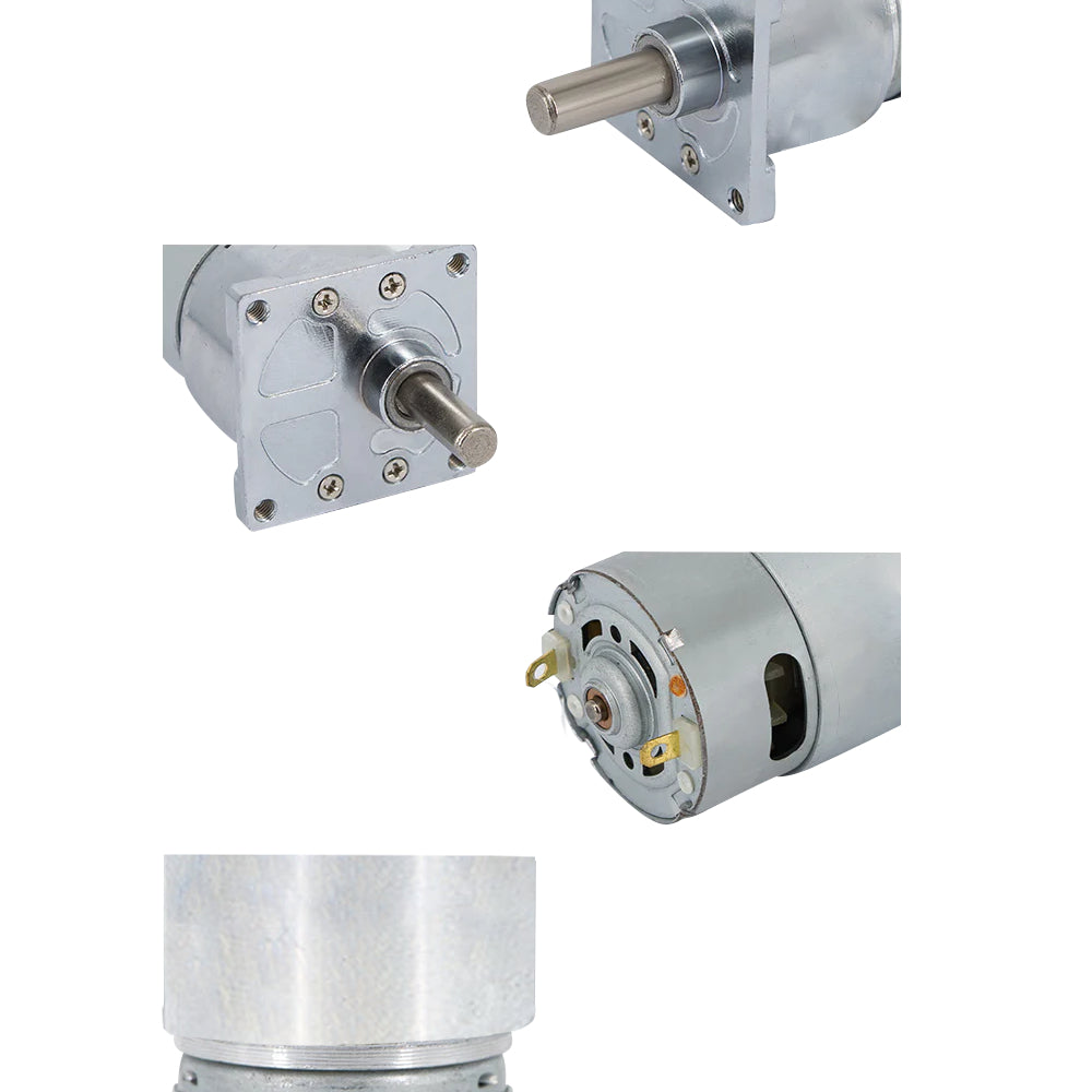 DC 12V 170RPM 42mm Diameter GB42 Geared Industrial Grade Highly Reliable and Full Copper Side Shaft motor