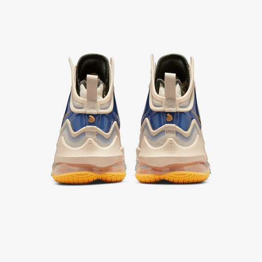 Nike | LEBRON 19 { PEARL WHITE/UNIVERSITY GOLD