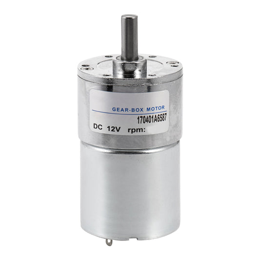 DC 12V 52RPM 37mm Diameter GB37 eccentric Shaft Geared Industrial Grade Highly Reliable and Full Copper Motor