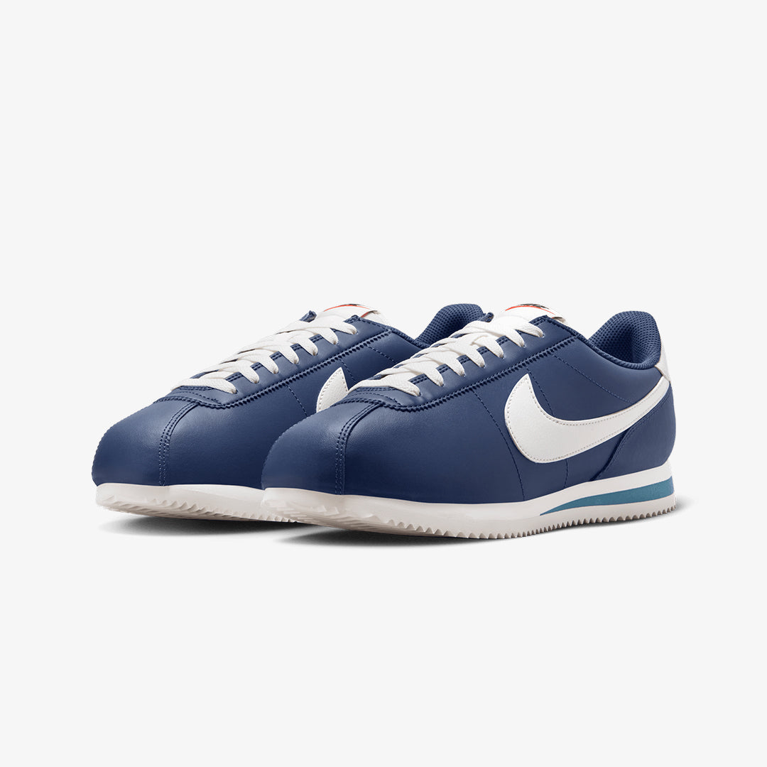 Nike | CORTEZ { MIDNIGHT NAVY/SAIL-NOISE AQUA-SAIL