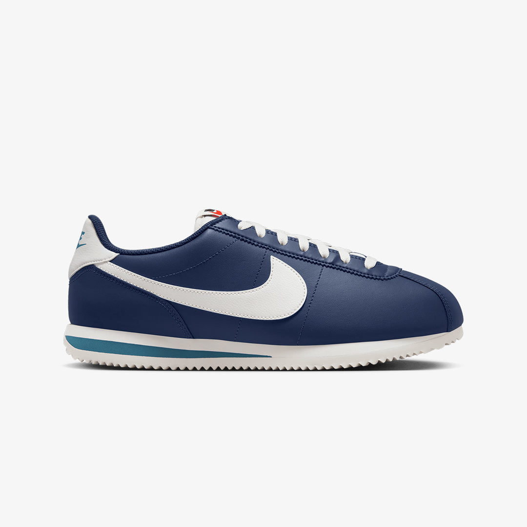 Nike | CORTEZ { MIDNIGHT NAVY/SAIL-NOISE AQUA-SAIL