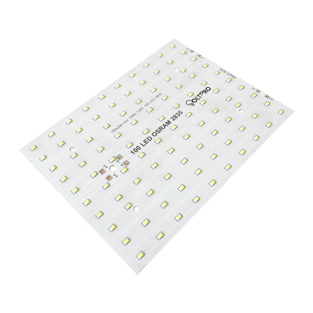 100W White 150mm x 200mm Metal Core LED PCB for Flood Light/Street Light