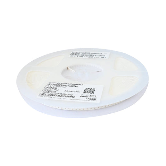 YAGEO 10nf 0.01uf 50V 1206 SMD Capacitor (Pack of 4000)