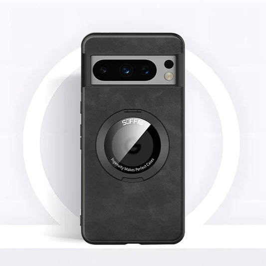 Integrated Magnetic Ring Mobile Case - Google Pixel