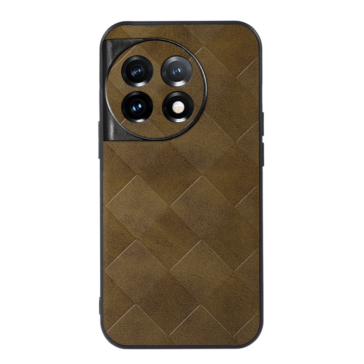 Plaid Pattern PU Leather Case - OnePlus