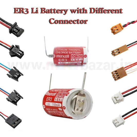 Maxell ER3 3.6V 1100mAh Lithium Battery