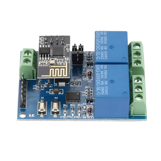 ESP8266 ESP-01 5V 2 Channels WiFi Relay Module Home Remote Control Switch