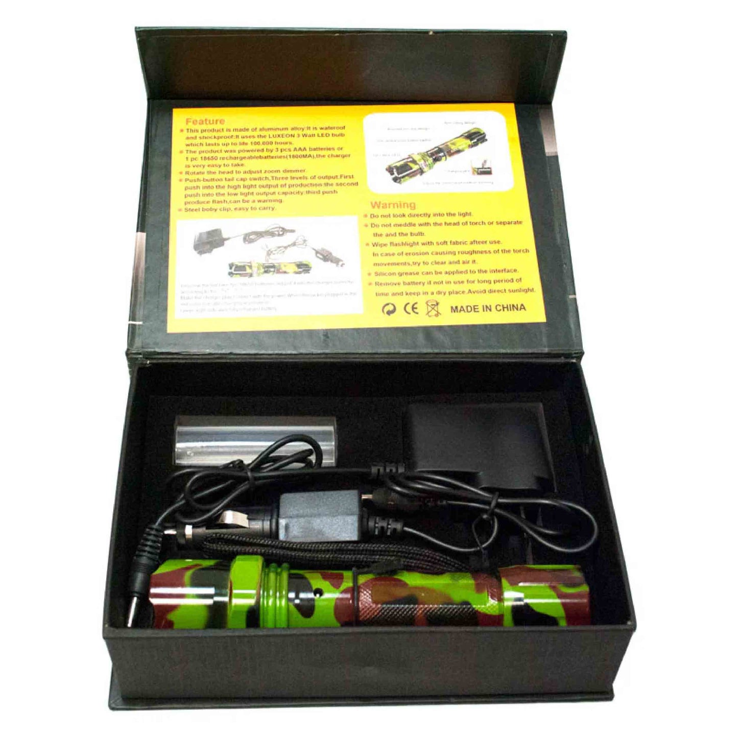 Wholesale Lumen Zoomable Flashlight