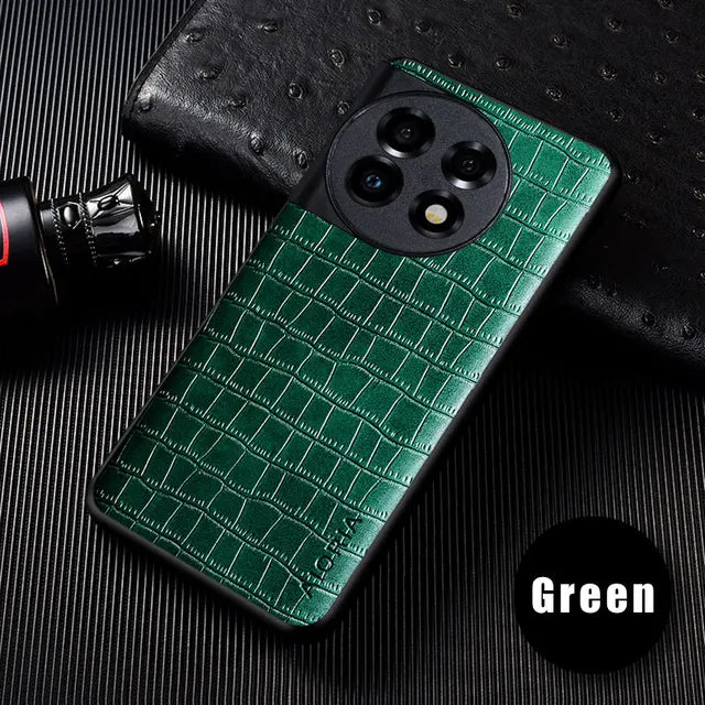 Premium Crocodile Pattern PU leather Case - OnePlus