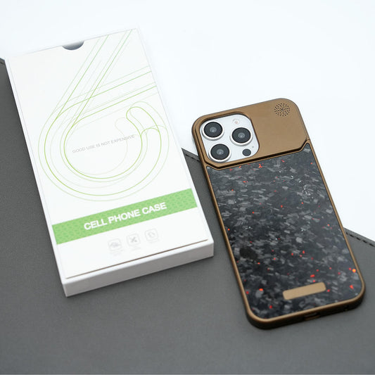 Elite Shield Carbon Fiber Hybrid Case - iPhone