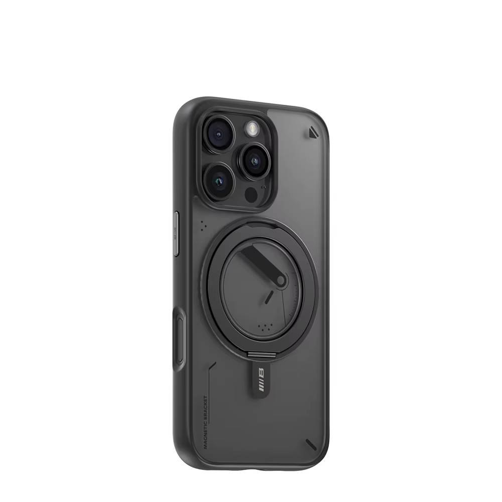 Sleek Chrono Magnetic Stand Case - iPhone